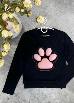 Крутая и стильная кофточка
с любимой лапкой