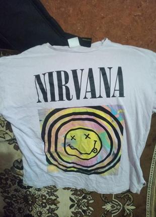 Футболка групи nirvana