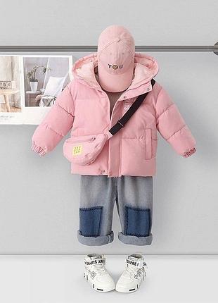 Демісезонна куртка на дівчинку