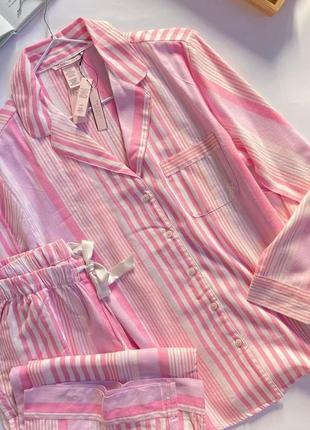 Фланелевая пижама  victorias secret