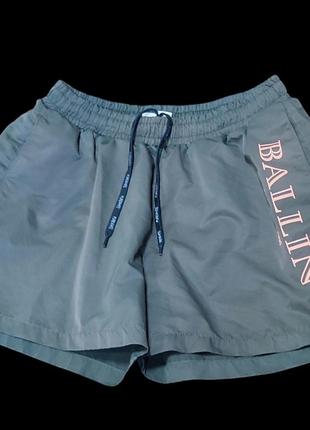 Мужские шорты purewhite с сеткой роз.s