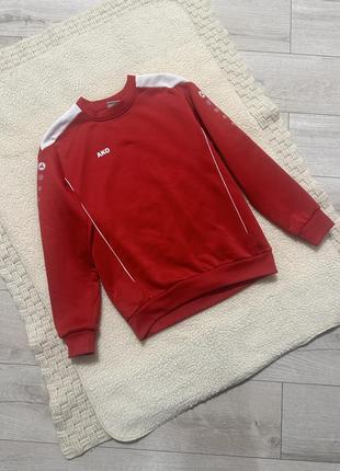 Красивая детская кофта свитер красного цвета/