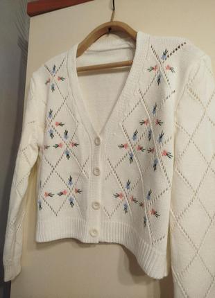 Турецький кардиган з вишивкою