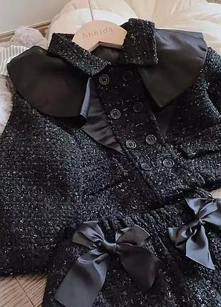 Костюм детский твидовой 5