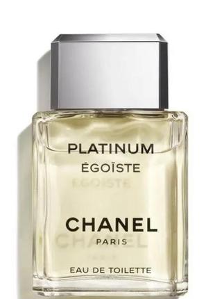 Мужской парфюм chanel egoiste platinum 50 ml. сунель платинумкладывающийся 50 мл