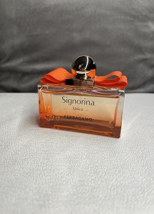 Духи женские salvatore ferragamo signorina edp 100 мл. оригинал без коробки!