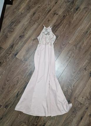 Платье в пол ( рыбка ) 6