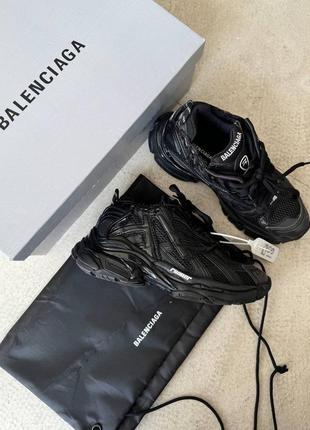 Balеnciaga runner trainer black кросівки