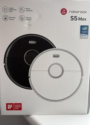Робот-пилосос roborock s5 max white