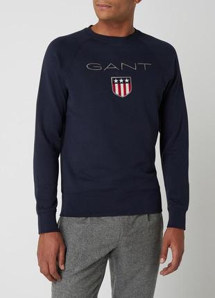 Мужской свитшот gant / мужской свитшот гант / мужское худи gant / мужское худи гант / мужская кофта gant / мужской свитер gant / лонгслив gant _1