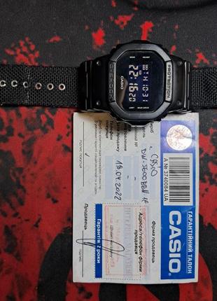 Годинник casio dw-5600bbn