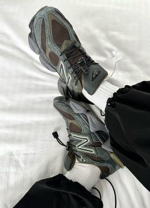 Кроссовки new balance 9060 blacktop &amp; dark moss