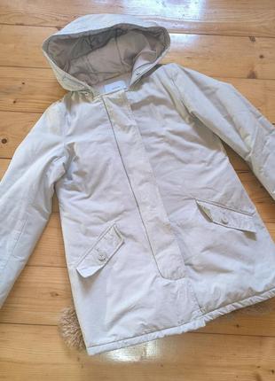 Куртка/куртка парка женская укороченная zebra