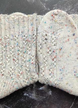 Жіночі шкарпетки ручної роботи, розмір 37-38.