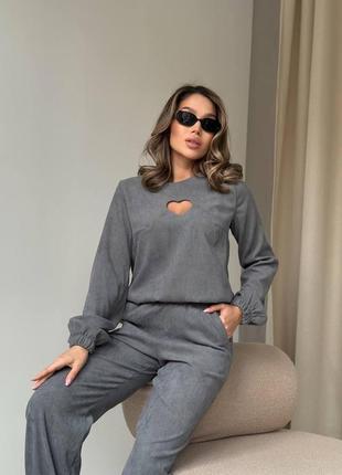 Костюм стильний вельветовий 💗