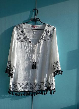 Блузка в бохо- стилі,етнічна