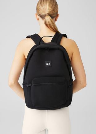 Stow backpack black alo yoga чорний рюкзак
