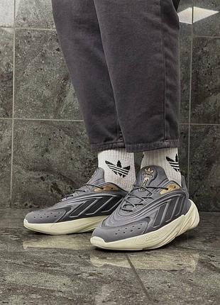 Сірі кросівки adidas🔥 7