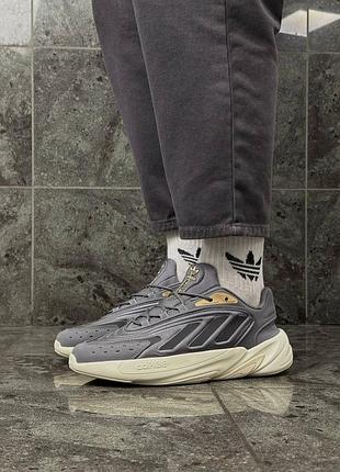 Сірі кросівки adidas🔥 9