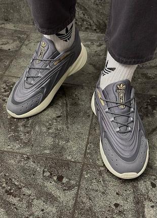 Сірі кросівки adidas🔥 2