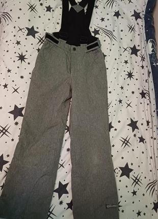 Брюки лыжные glissade 134-140см