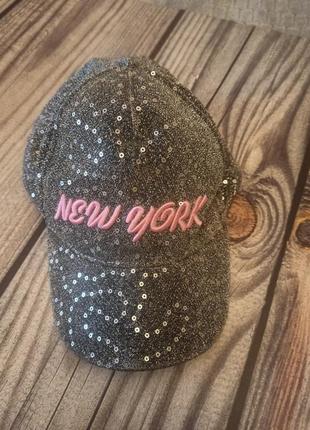 Бейсболка девичья 4-7 лет