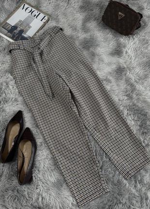 Красивые брюки в клетку