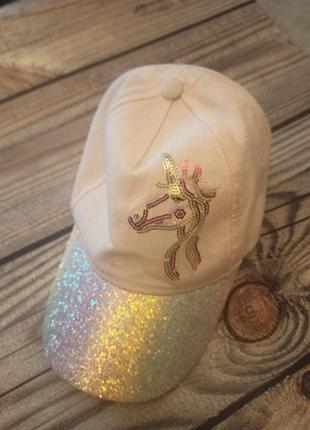 Бейсболка девичья 6-13 лет