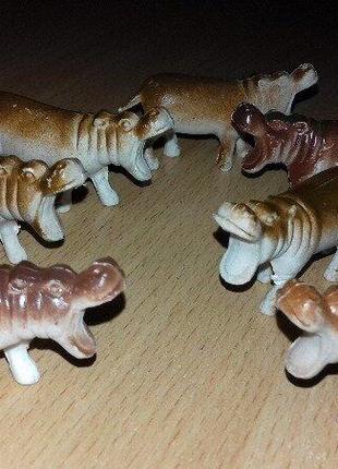 Игрушки животные бегемот