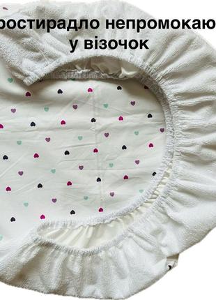 Наматрасник водозащитный в коляску