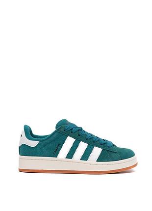 Adidas campus dark green white