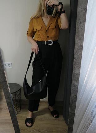 Сорочка блузка на короткий рукав