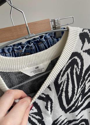 H&amp;m вкорочений светр кофта 2