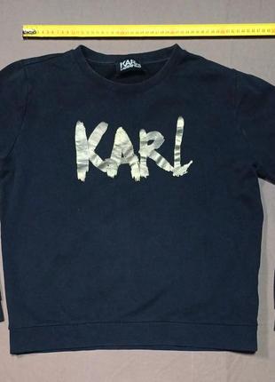 Плечі 42см karl lagerfeld  100% cotton  реглан size  m made in portugal