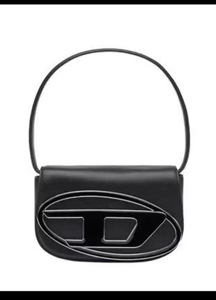 Сумка diesel черная кроссбоди