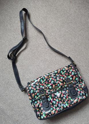 Сумка на одно плечо от montaray цветочная