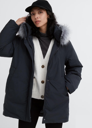 Пуховик гібрид uniqlo