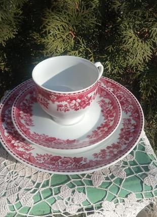 Чашка трио из фарфора высокого качества в идеальном состоянии.германия