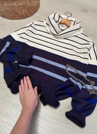 Обалденный свитер oversize (15% шерсть)