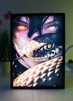 Led-картина «змеиный укус»🐍