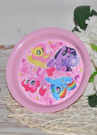 Фирменная детская многоразовая пластиковая детская тарелка my little pony пони англия