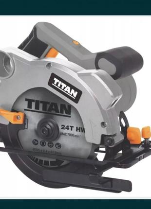 Циркулярная пила titan 1200 w 16 мм ttb874csw 23p/13