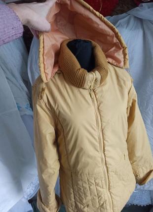 Желтая курточка 48р (l).