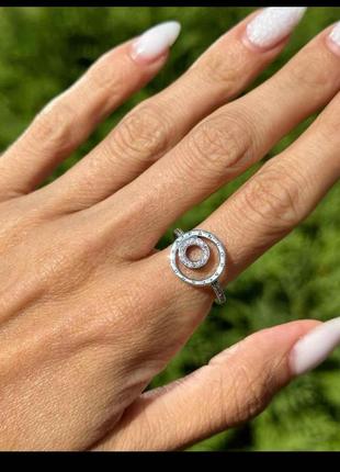 Серебряная кольца в стиле pandora 925
