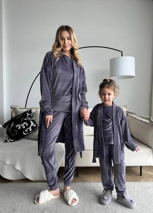 Домашний комплект 4 в 1 для мамы и дочки