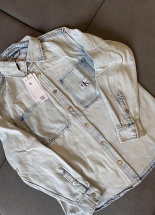 Сорочка-джинсовка сalvin klein