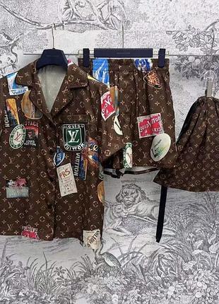 Пижама с шортами