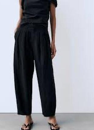 Новые брюки zara p - xl