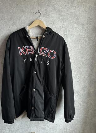 Мужская куртка kenzo двусторонняя s m