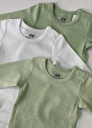 Боді в рубчик h&m : 56 5